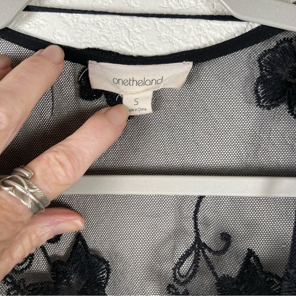 Onetheland Womens sz S Boho romantic feminine dark fairy goth Whimsigoth pinoire - Picture 5 of 9